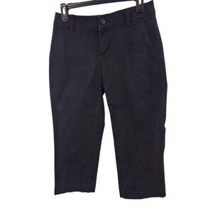 3/$25 Eddie Bauer Size 2 Black Cropped Pants